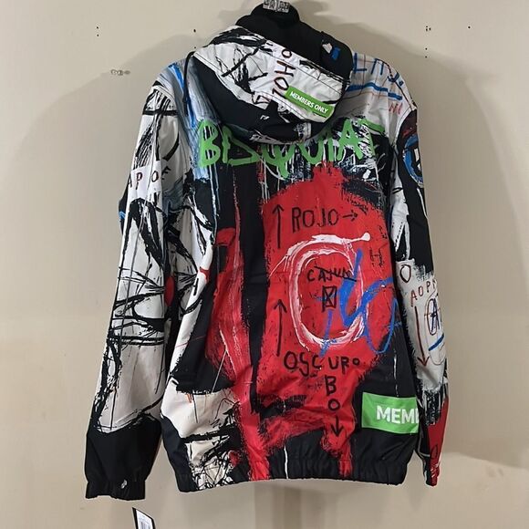 NWT Jean Michel Basquiat + Members Only windbreaker - Picture 2 of 3
